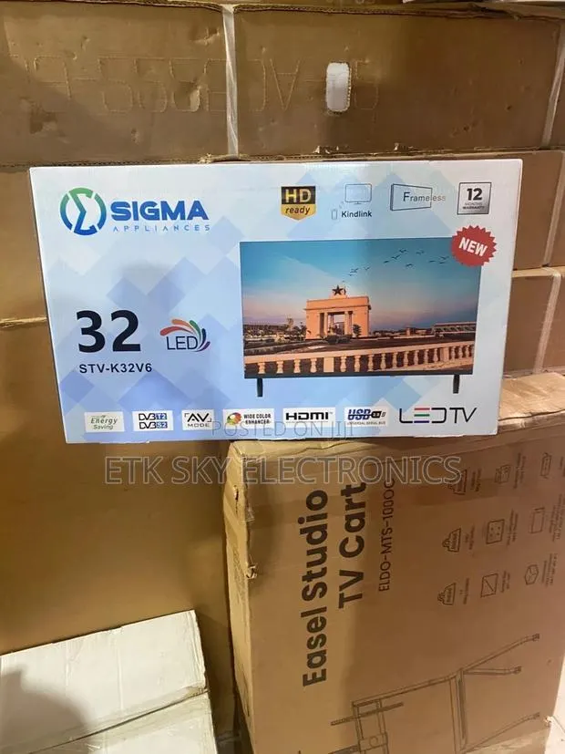 Sigma 32” Led Hd Digital Satellite Tv STV-K32v6 · Photo 1