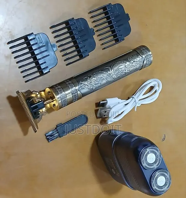 2 in 1 Rechargeable Trimmer and Smoothener Set · Photo 1