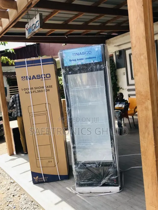 Glass Nasfl400-1dr Display Nasco Singledoor White Fridge · Photo 1