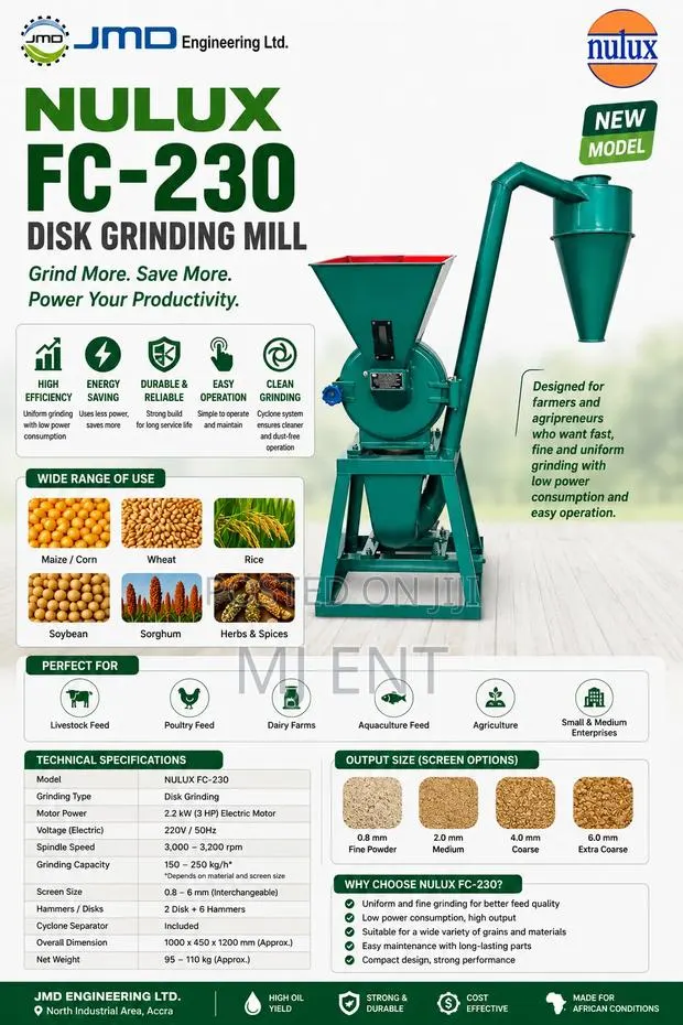 Grinding Mill Multipurpose Dry One Time · Photo 3
