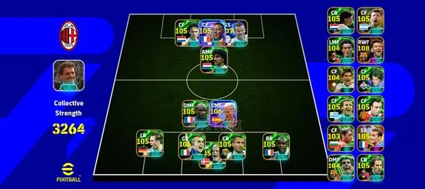 Efootball Account 3264 Stock Account · Photo 1