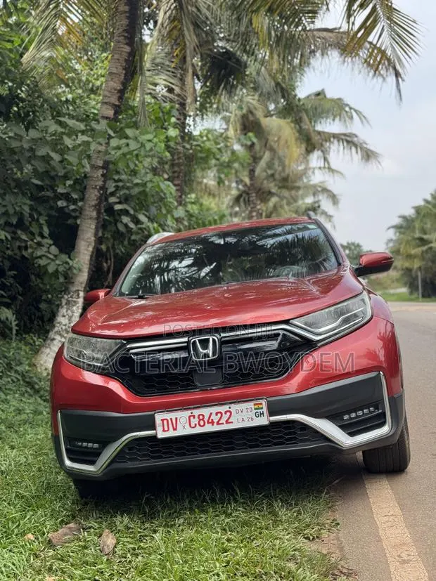 Honda CR-V Touring AWD 2018 Red · Photo 1