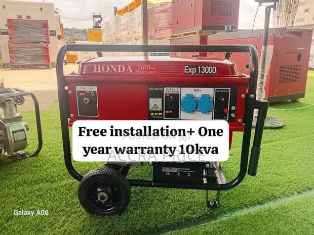 Smooth Power Delivery 10kva Petrol Genset Honda Genset Uk · Photo 1