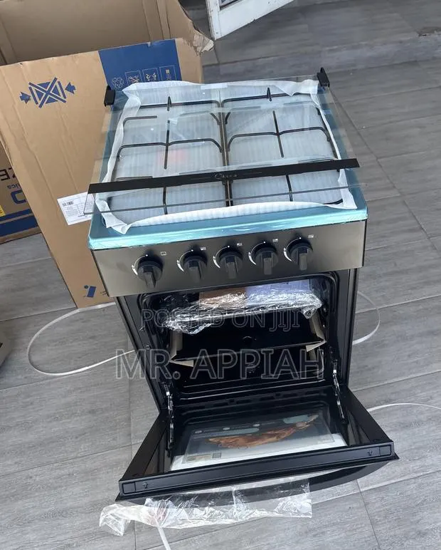 Affordable Midea 4 Burner Gas Cooker(Black) · Photo 1
