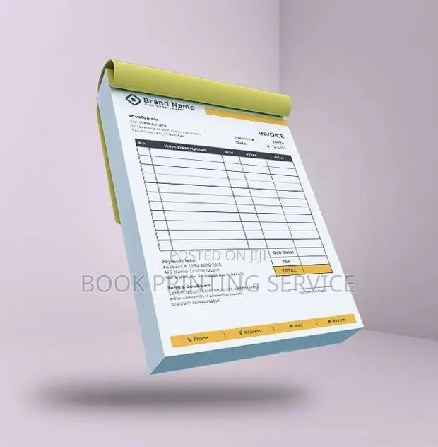 Receipt, Invoice Waybill Printing Services + Delievery · Photo 1