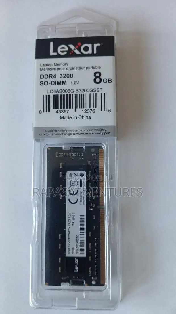 Lexar 8gb 3200 Laptop Ram · Photo 1