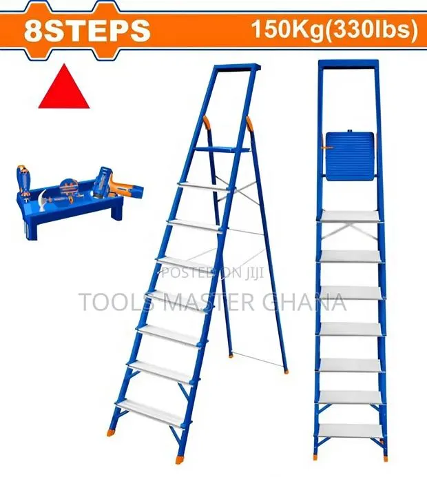 Steel Aluminium Household Ladder # Wld1h08 · Photo 1