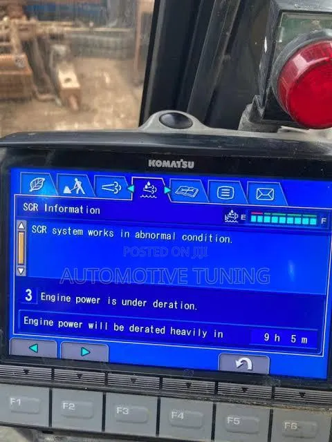 Komatsu Egr Def SCR DPF Delete/Removal · Photo 1