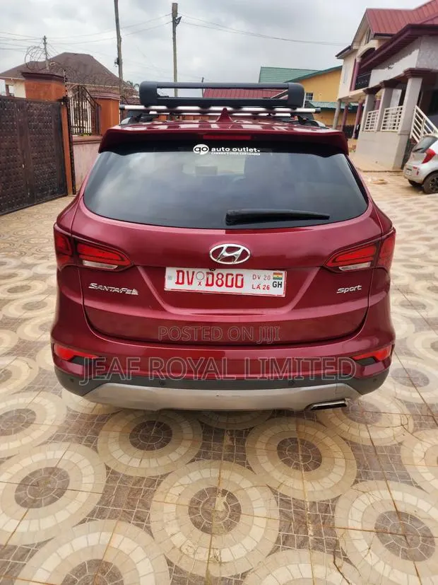 Hyundai Santa Fe SE Ultimate AWD 2017 Red · Photo 2