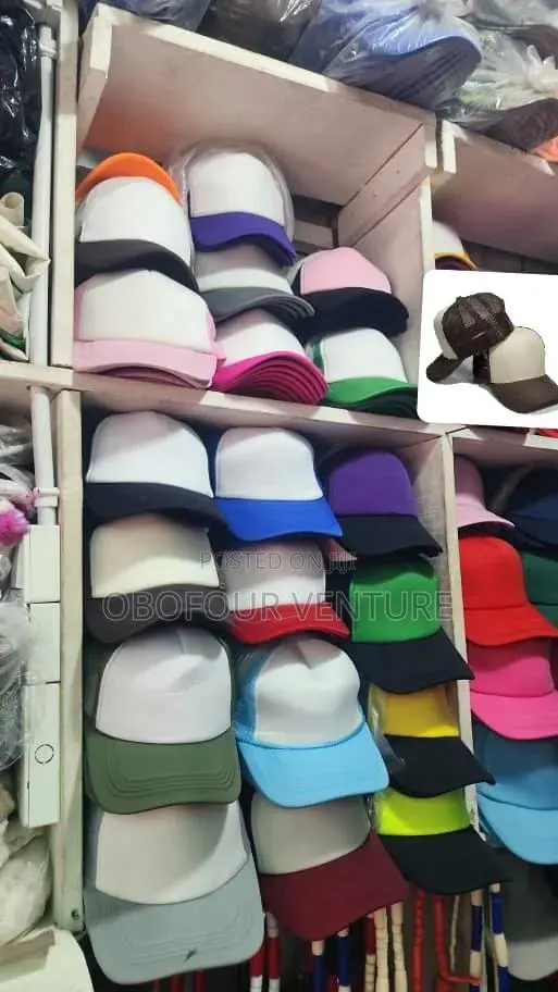 Restock Alert! Quality Plain Caps Now Available in Multiple Colours. · Photo 1