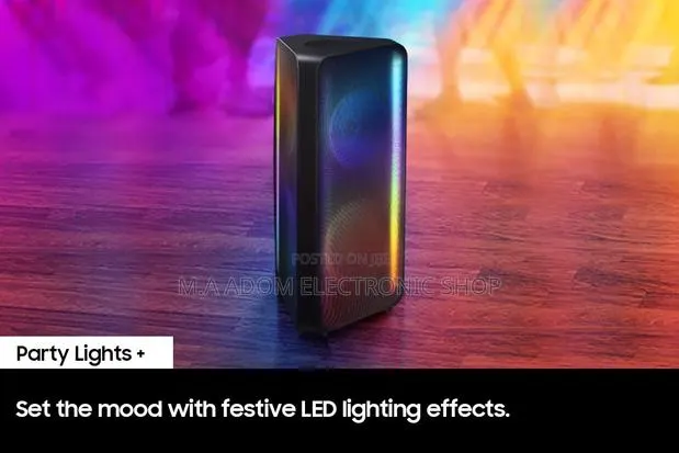 Samsung Sound Tower Shape 240w Bt Lighting Rechargeable Black Mx -St50 · Photo 1
