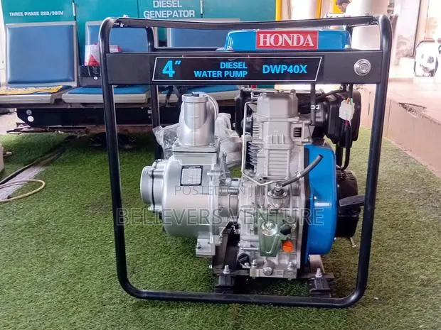 Industrial Honda 4" Diesel Water Pump Machine · Photo 1