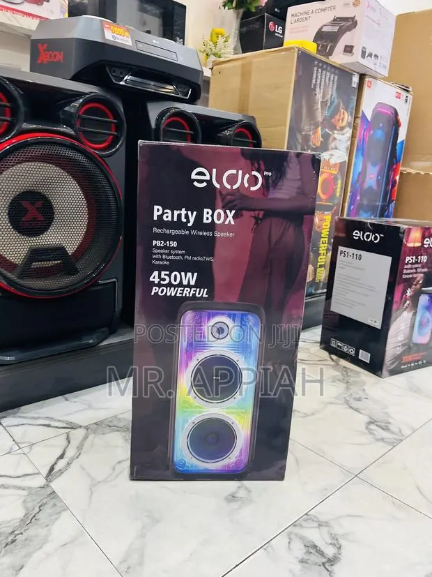 Shop Original Pb2-150 Double 8"(450watt)Wireless Bluetooth Speaker · Photo 1