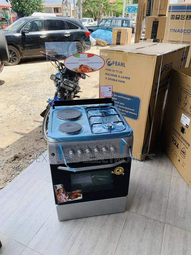 Highly Recommended Gas Electric Cooker Oven 2-2 Has Looker Oven · Photo 1