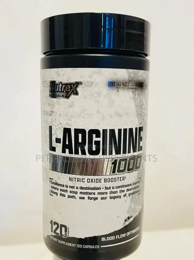 Nutrex L-Arginine 1000, Nitric Oxide Booster · Photo 1