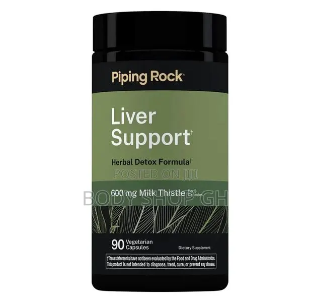 Piping Rock Liver Support Supplement - With 600mg Milk Thistle · Photo 1