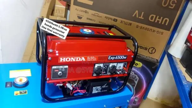 Energy for Life Honda 6500watt 5.0kva Generator Petrol · Photo 1