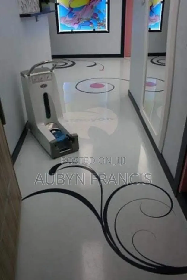 3d Epoxy, Microcement and Madoff Wash Stone Coating or Epoxy Flakes · Photo 1