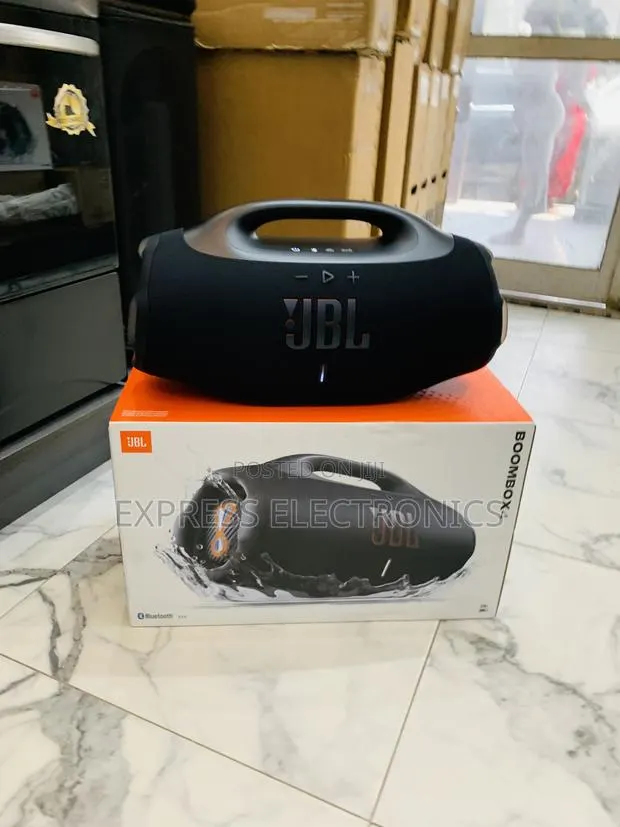Limited Stock JBL Boombox 4 Portable Bluetooth, Waterproof- Black · Photo 1