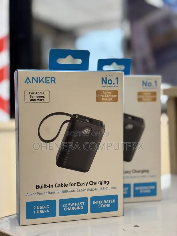 Anker Power Bank, 22.5w High-Speed Charging Portable · Photo 1