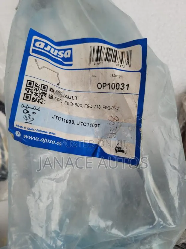 Renault Clio Kangoo Laguna Master Megane Scénic Trafic Oil Pipe Charge · Photo 1