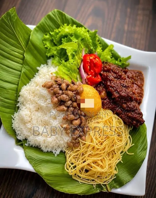 Zongo Rice Stew (Nas Special) – Meat,Fish,Salad,Eggs,Wele,Macaroni · Photo 1