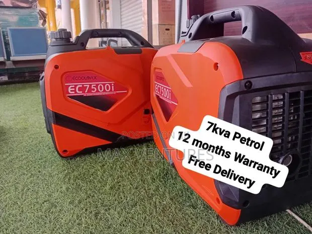 7kva Ecoolmax Petrol 7kva Brand New Petrol Inverter Inverter · Photo 1