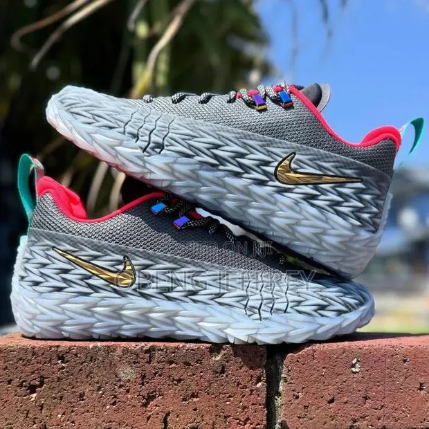 Original Nike ST Charge EP Iron Gray/Red · Photo 1