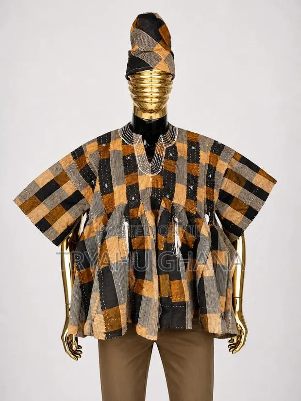 Buy Men’S Traditional Smock Ghana-Authentic, Fast Delivery-Tryahu · Photo 1