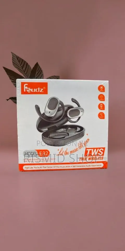 Fsudz E32 Smart TWS Bluetooth Earhook · Photo 1
