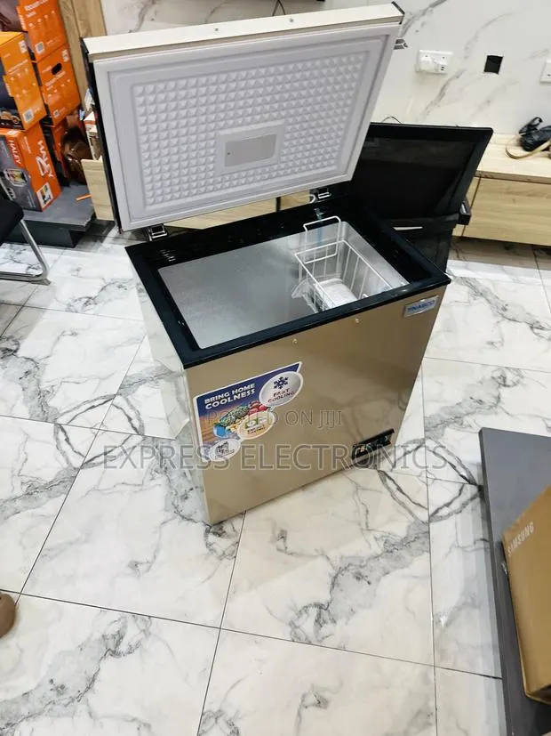 Newly Sealed in Box Chest Freezer Single Door Nasco 150l · Photo 1