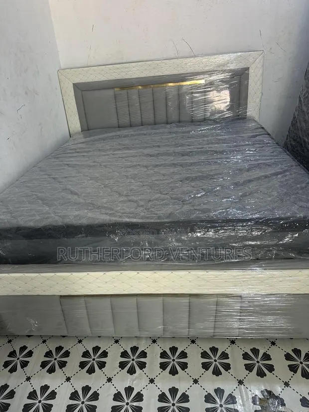 Orthopaedic Queen Size Mattress and Bed Frame