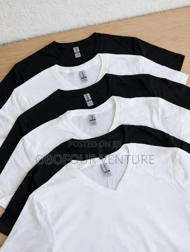 100% Cotton Gildan Unisex v-Neck From Usa Gildan v-Neck
