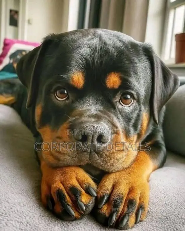 1-3 months Male Purebred Rottweiler · Photo 1