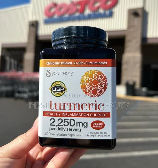 Youtheory Turmeric Healthy Inflammation Support 2250 Mg, 210 Capsules · Photo 1