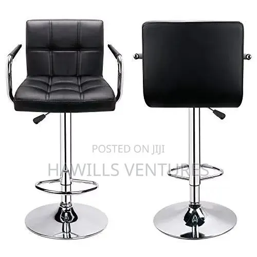 Kitchen High Leather Stool · Photo 1