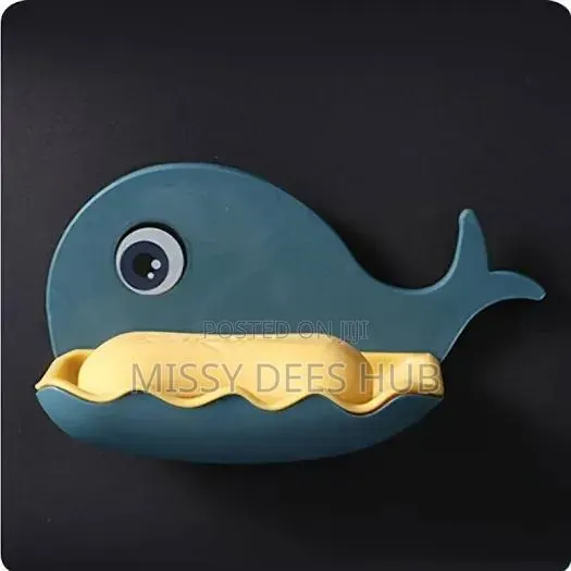 Whale Shape Drain Soap Holder · Photo 1