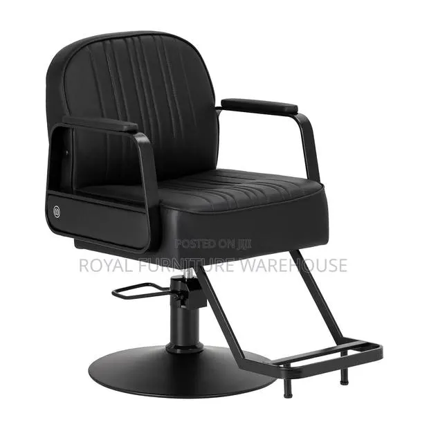 Omega Luna Hairdressing Chair in Black · Photo 1