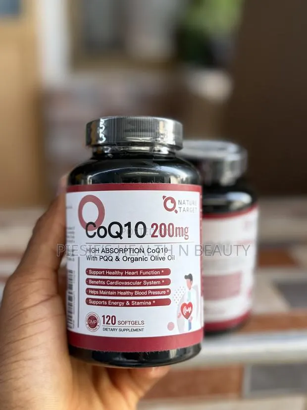 Nature’S Target Coq10 + PQQ + L-Carnitine, 200mg, 120 Softgels · Photo 1
