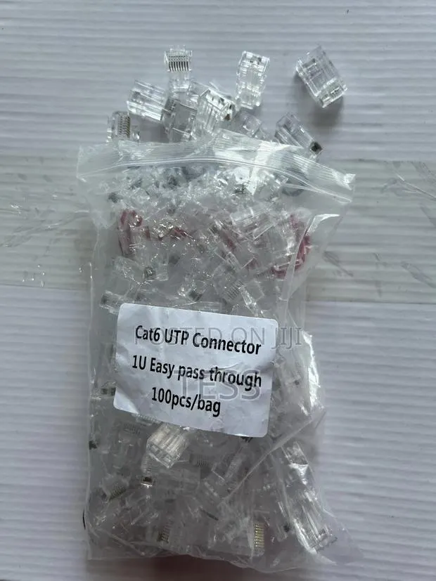 Pass Through RJ45 Connectors Cat6. · Photo 1