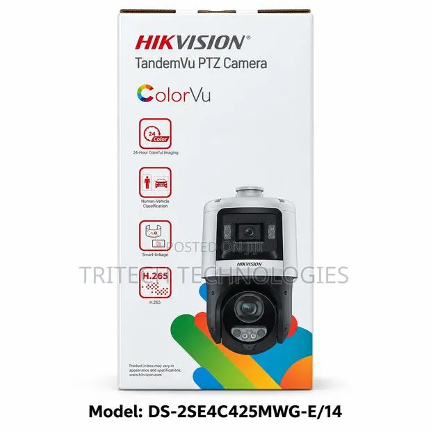 Hikvision Ds-2se4c425mwg-E/14 4mp + 4mp Ip PTZ 25x Tandemvu Camera · Photo 1