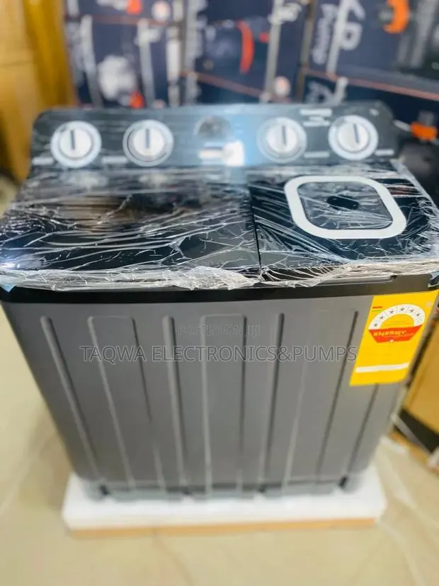 Dark Gray Nasco 7kg Twin Tub Washing Machine · Photo 1