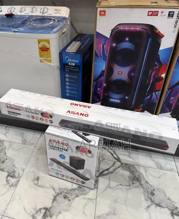 Unique Asano Tk 2056 Bluetooth Sound Bar System + Remote Control · Photo 1