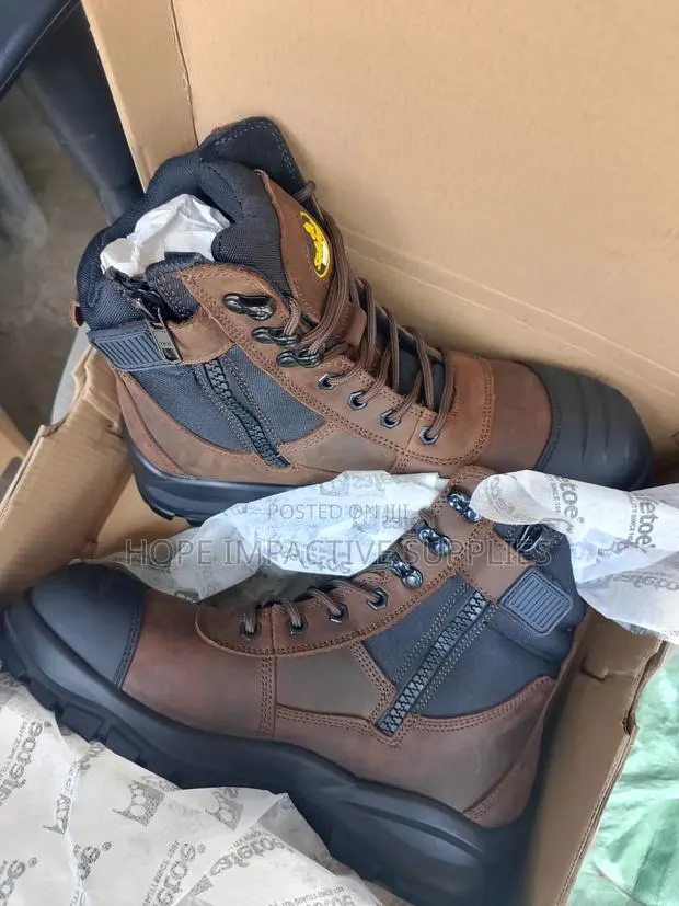 Safetoe Toe Safety Desert Boot<>(Coffee Brown Colour) · Photo 4