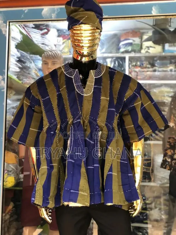 Shop Original Authentic Ghanaian Batakari Smock Today| Tryahu Price · Photo 1