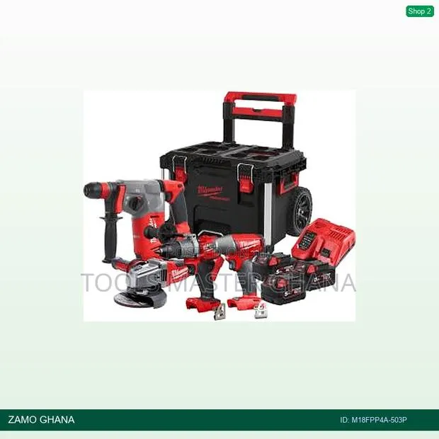 18v Combo Kit Fuel Powerpack - M18fpp4a-503p · Photo 1