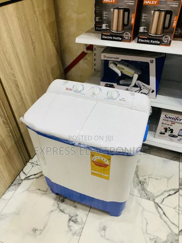 Pure Copper Motor Semi Automatic Wm Topload Twintub Nasco 7kg · Photo 1