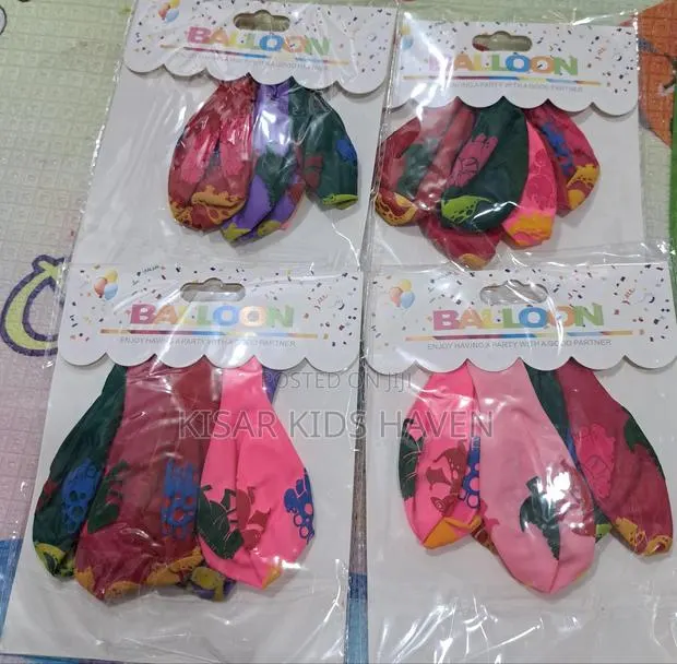 5 PCS Dinasor Balloons ( Price for 2 Packs ) · Photo 1