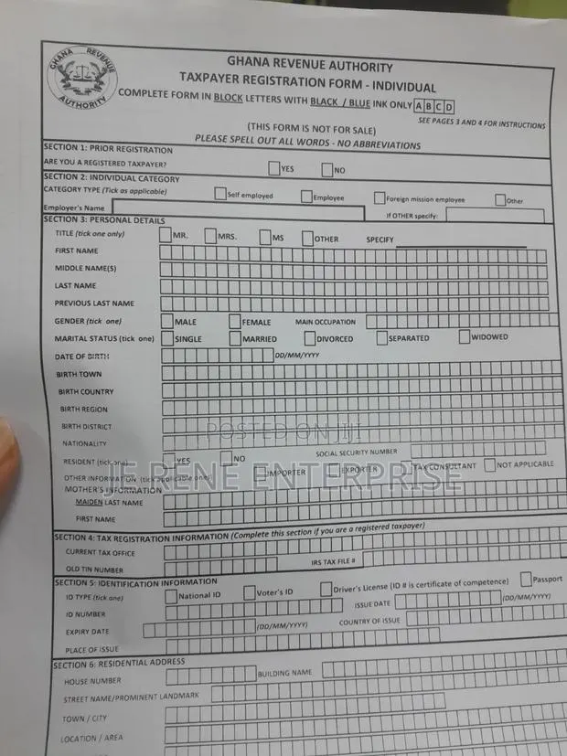 Tin Registration · Photo 1