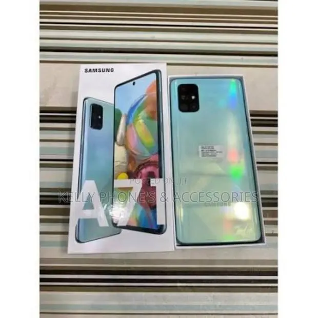New Samsung Galaxy A71 128 GB Black · Photo 1